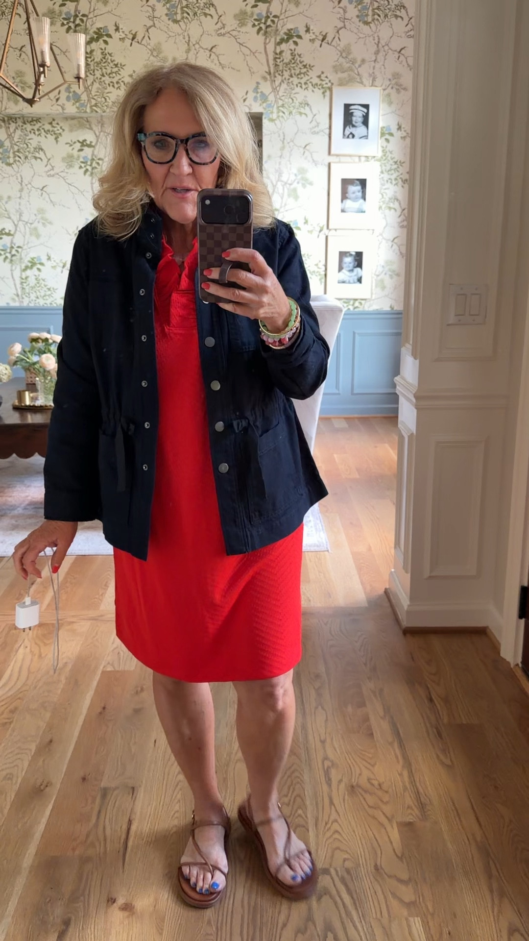 Twill navy jacket size petite medium 
Red textured knit dress size medium 
These leather sandals are an everyday shoe  

The 7 pairs of shoes I’m reaching for on repeat. I do have some funky feet. And these work! Sure, I’m wearing other shoes too. Some I love as much! But these are the very basic minimum that you need to make any outfit work. All true to size. I’ll link a couple extra options. 

For the outfits I’ll link some main pieces, but they’re all in LTK as separate posts  

#LTKOver40 #LTKMothersDay #LTKootd

#LTKMothersDay