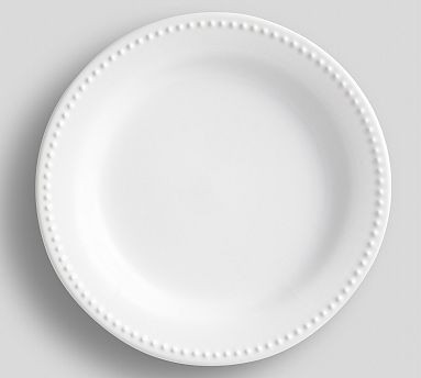 Emma Beaded Stoneware Dinner Plates | Pottery Barn (US)
