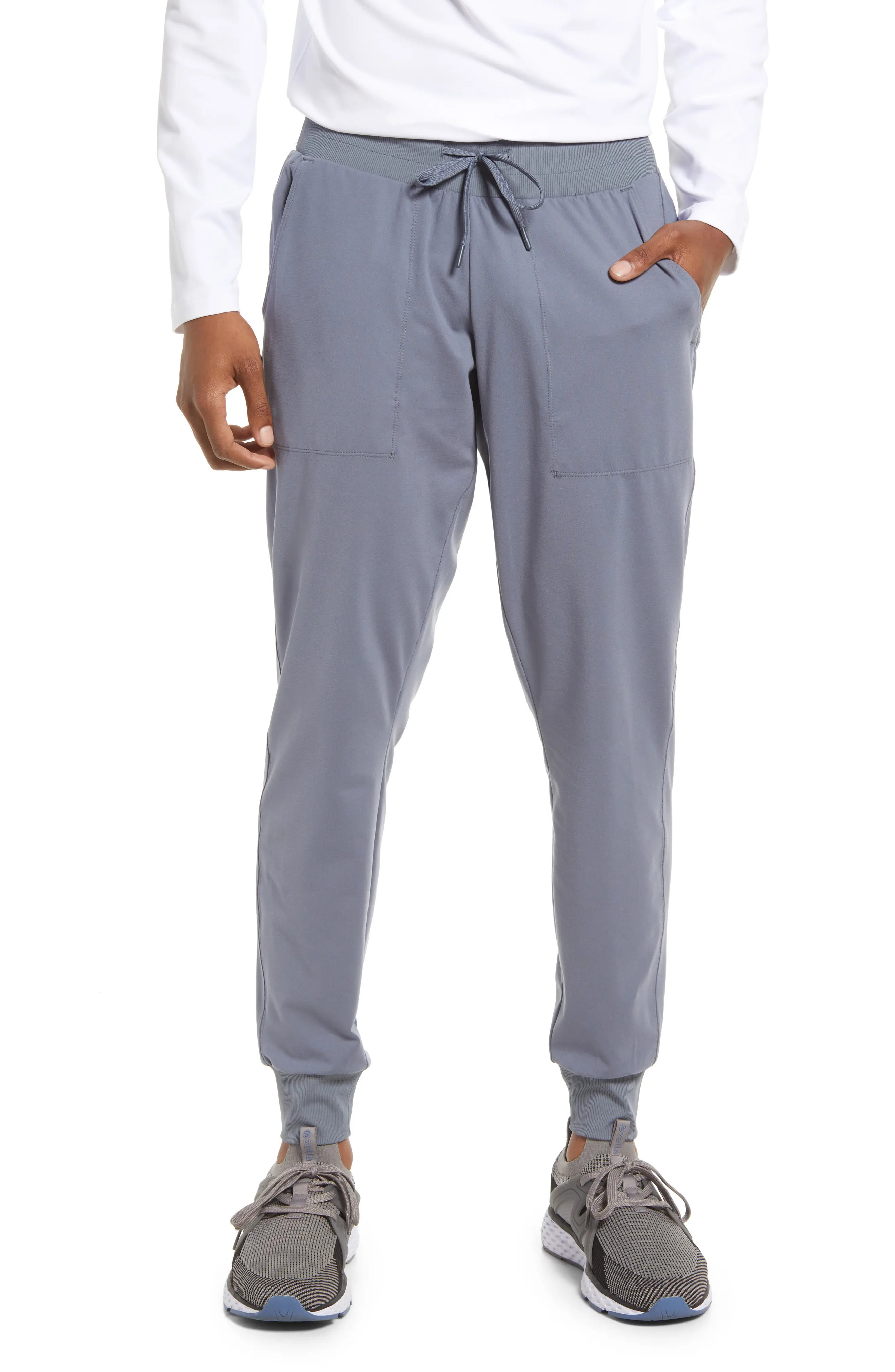 Zella Men's Live In Pocket Joggers in Blue Weather at Nordstrom, Size Xx-Large | Nordstrom