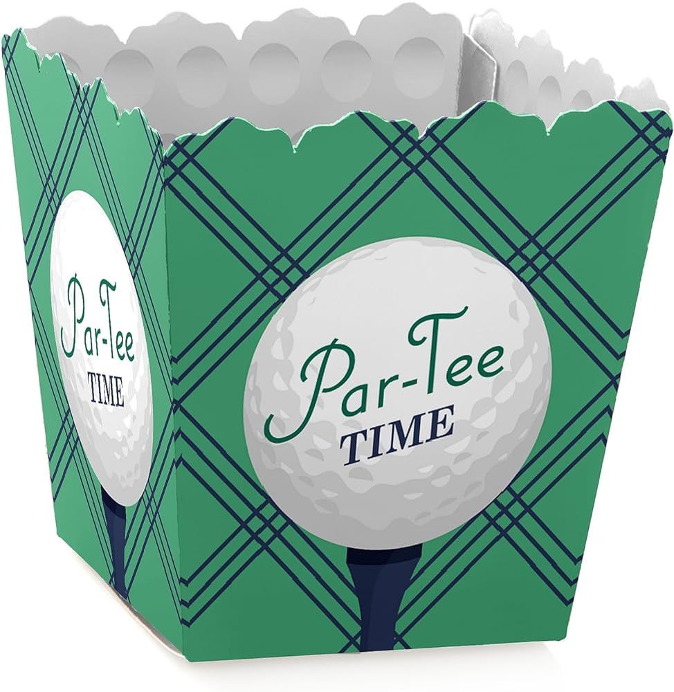 Par-Tee Time - Golf - Party Mini Favor Boxes - Retirement or Birthday Party Treat Candy Boxes - S... | Amazon (US)