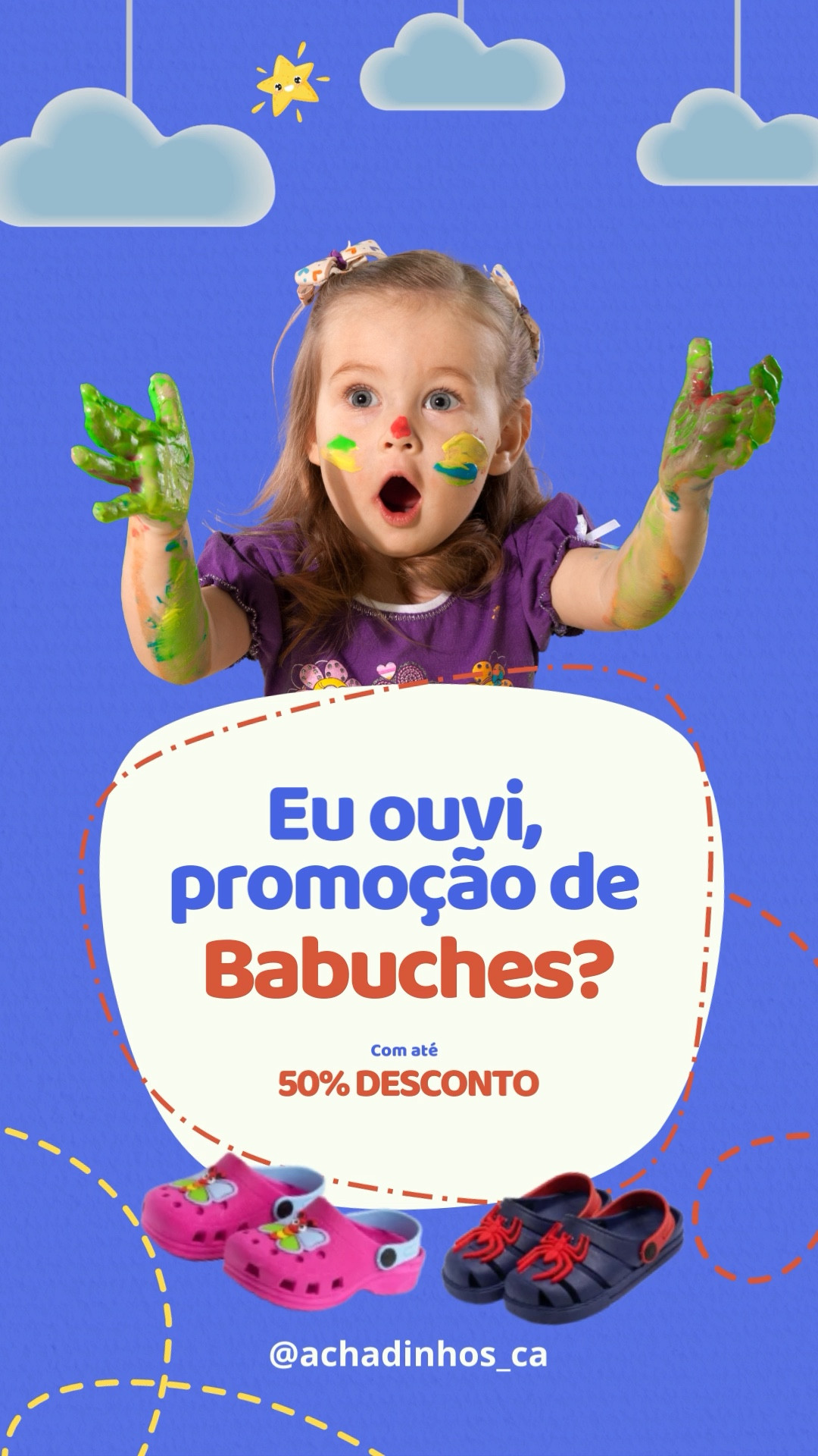 🌟 SUPER PROMOÇÃO DE BABUCHES! 🌟 
Corra e avise a mamãe que adora uma promoção! 👟✨

Olá pessoal! Vocês estão prontos para uma oferta imperdível? Estamos felizes em anunciar a nossa super promoção de babuches! 👏

⚡ Descontos incríveis em babuches estilosos e confortáveis. 
⚡ Variedade de cores e tamanhos disponíveis. 
⚡ Perfeito para relaxar em casa ou passear por aí!
Corra e garanta o seu par antes que acabem!

#LTKbeauty #LTKbrasil #LTKstyletip