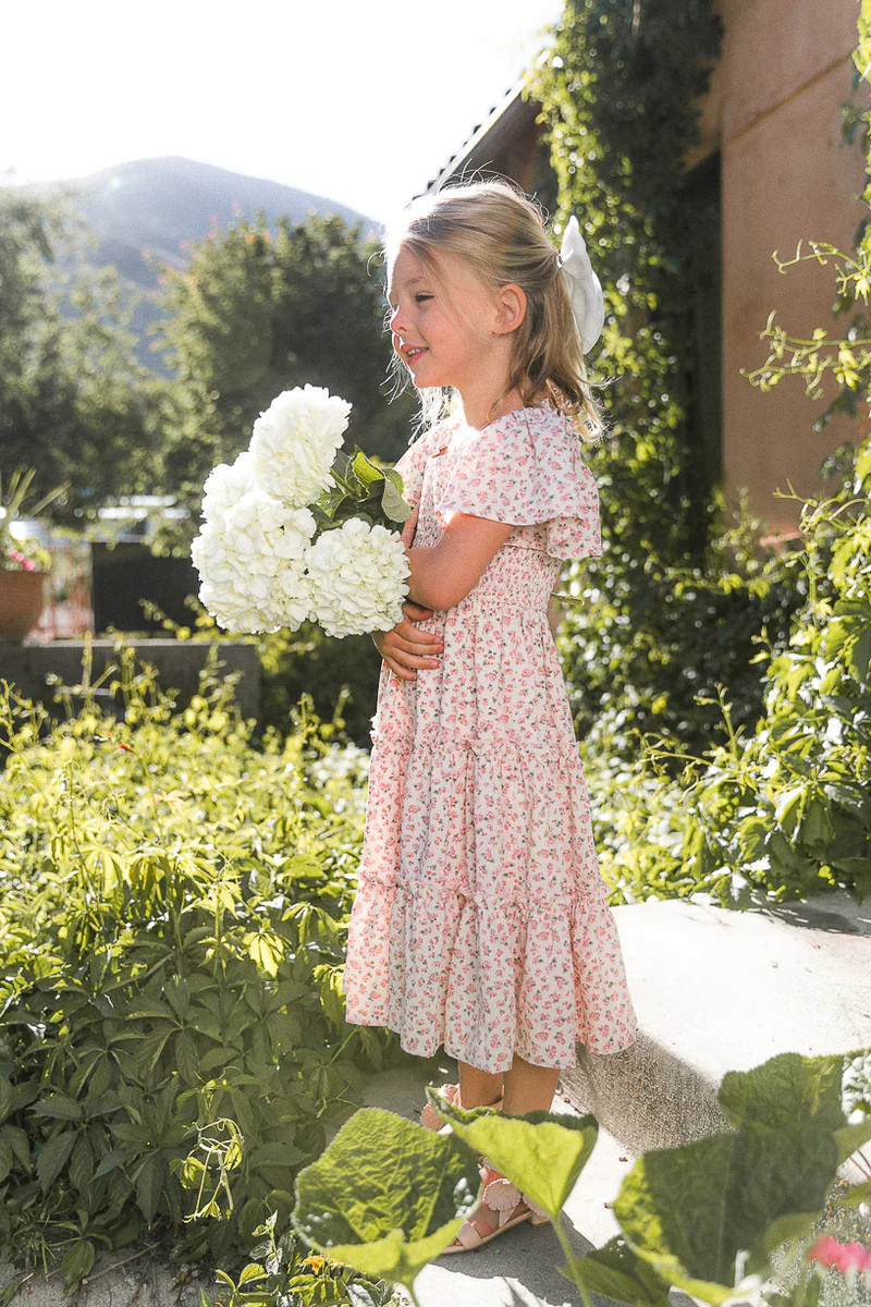 Mini Sweet Posie Dress in Pink | Ivy City Co