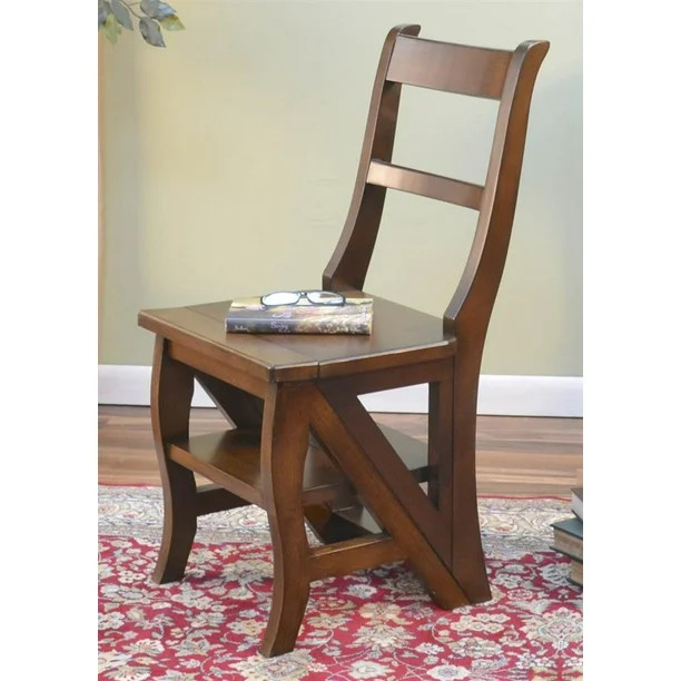 Folding Library Ladder Chair - Walmart.com | Walmart (US)