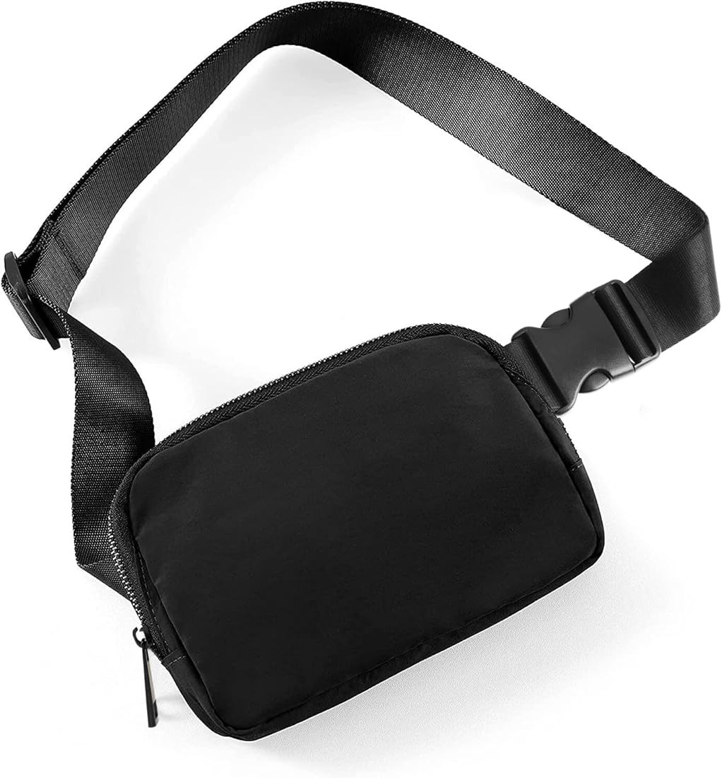 Belt Bag for Women, KETIEE Unisex Mini Fanny Pack Dupes Waterproof Bum Bag Crossbody Bags with Ad... | Amazon (US)