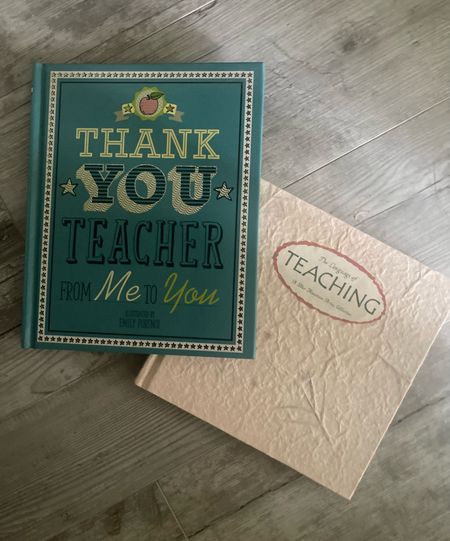 Teacher Journals & Books #teacher #eoygift #teacherinspiration #teacherbooks #thankyou #thankful 

#LTKunder50 #LTKFind #LTKGiftGuide