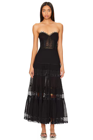 Charo Ruiz Ibiza Monnet Dress in Black from Revolve.com | Revolve Clothing (Global)