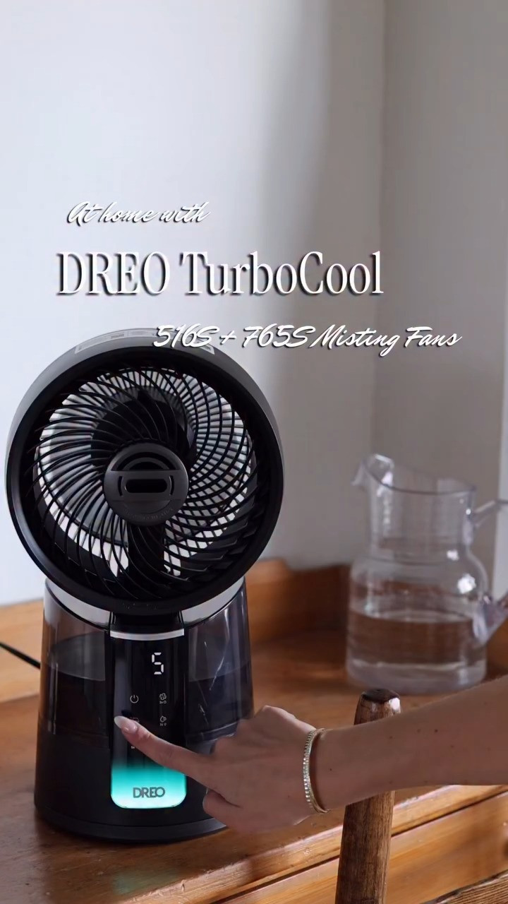 Lately, this has been part of our everyday routine.
In the mornings while I’m getting ready, I’ve been using the @dreo.home TurboCoolTM Misting Fan 516S in our bedroom. It gives such a refreshing, close-up cooling feel without leaving any wetness or residue on my skin.
And the DREO TurboCoolTM Misting Fan 765S has been perfect for our family living space. It cools the whole room down quickly and keeps everything feeling light and comfortable. Small upgrades that make a big difference going into warmer days. #dreopartner #DREO #DREOMagicSummer 

 #LTKdayinmylife #LTKHome #LTKSaleAlert