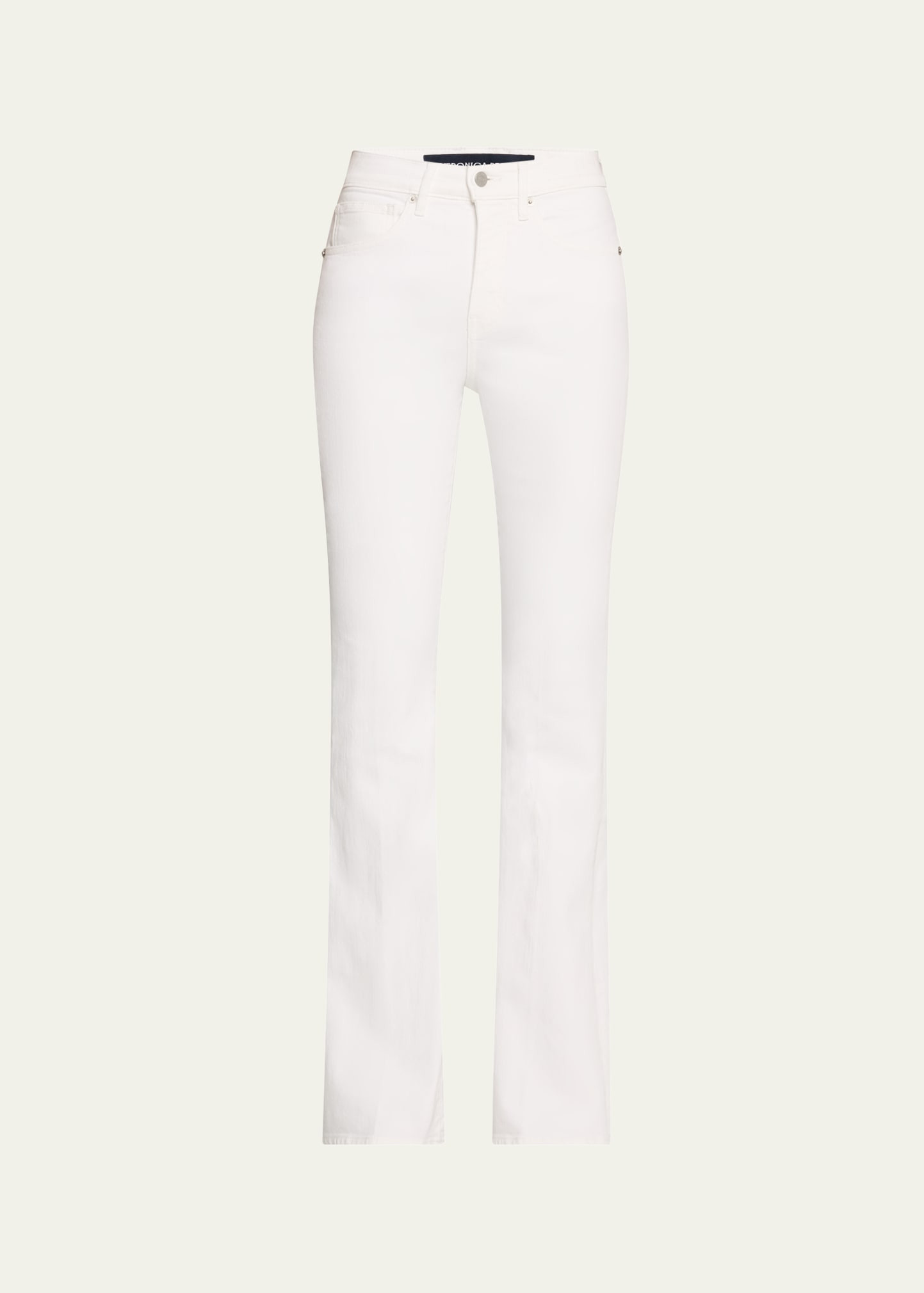 Veronica Beard Beverly High-Rise Skinny Flare Jeans | Bergdorf Goodman