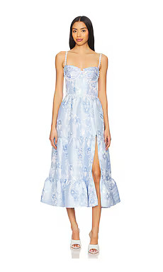 LORENZA 中长款连衣裙
                    
                    V. Chapman | Revolve Clothing (Global)