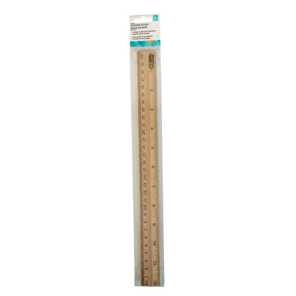 PEN+GEAR Wooden Rulers 12 Inch (30cm)pack in printed polybag . Rulers are made of hard wood, smoo... | Walmart (CA)