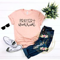 Prayer Warrior Shirt - Christian T Shirt Fundraiser | Etsy (US)