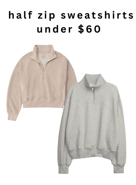 Half zip sweatshirts for fall 

#LTKstyletip #LTKfindsunder100