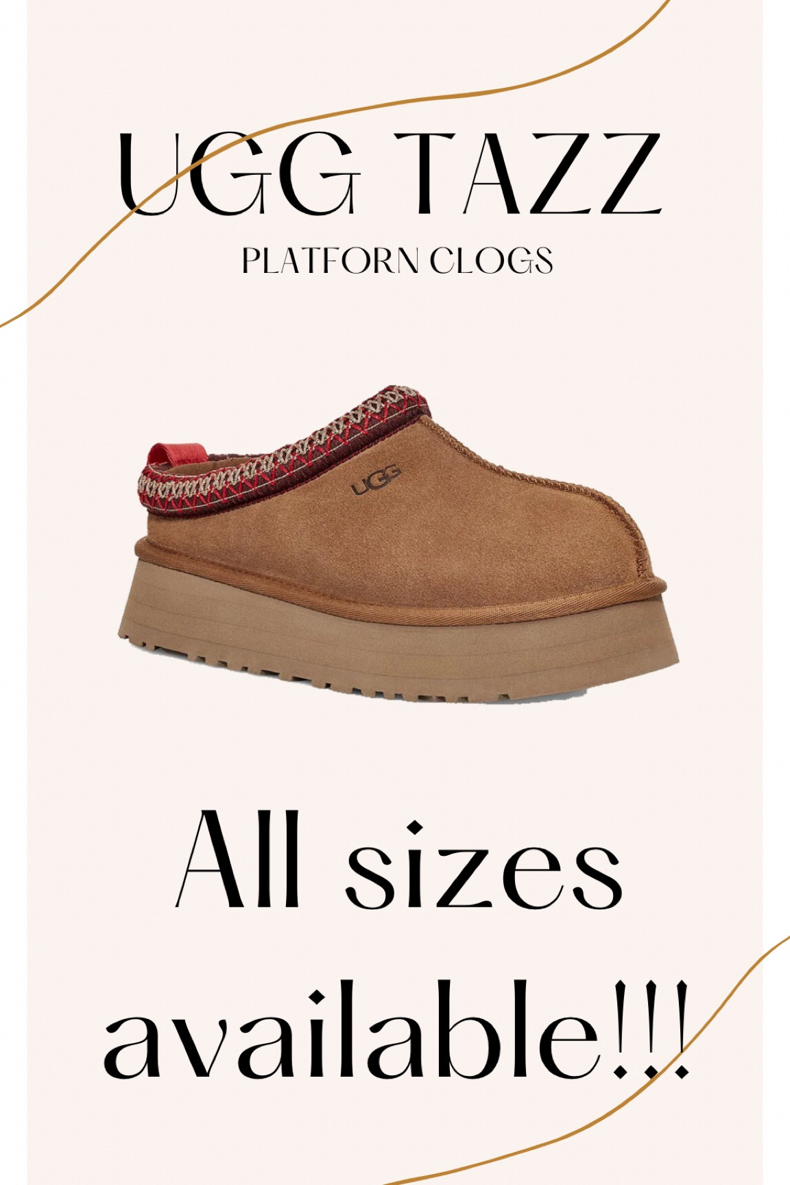 Run!!!! All size available! Perfect for Fall/Winter. Perfect gift too! Ugg Tazz Platform

#LTKHoliday #LTKshoecrush #LTKstyletip