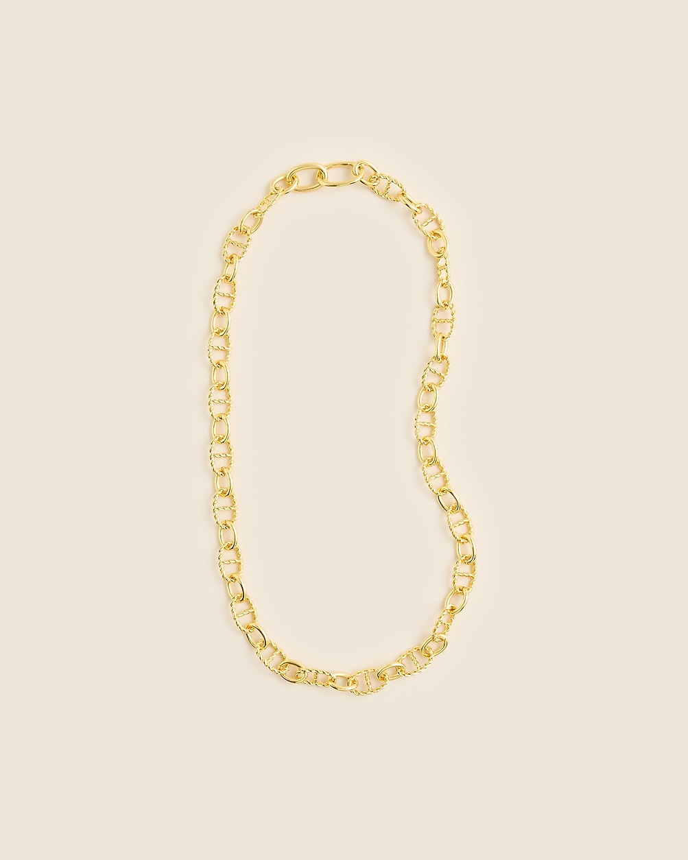 Rope chainlink necklace | J. Crew US