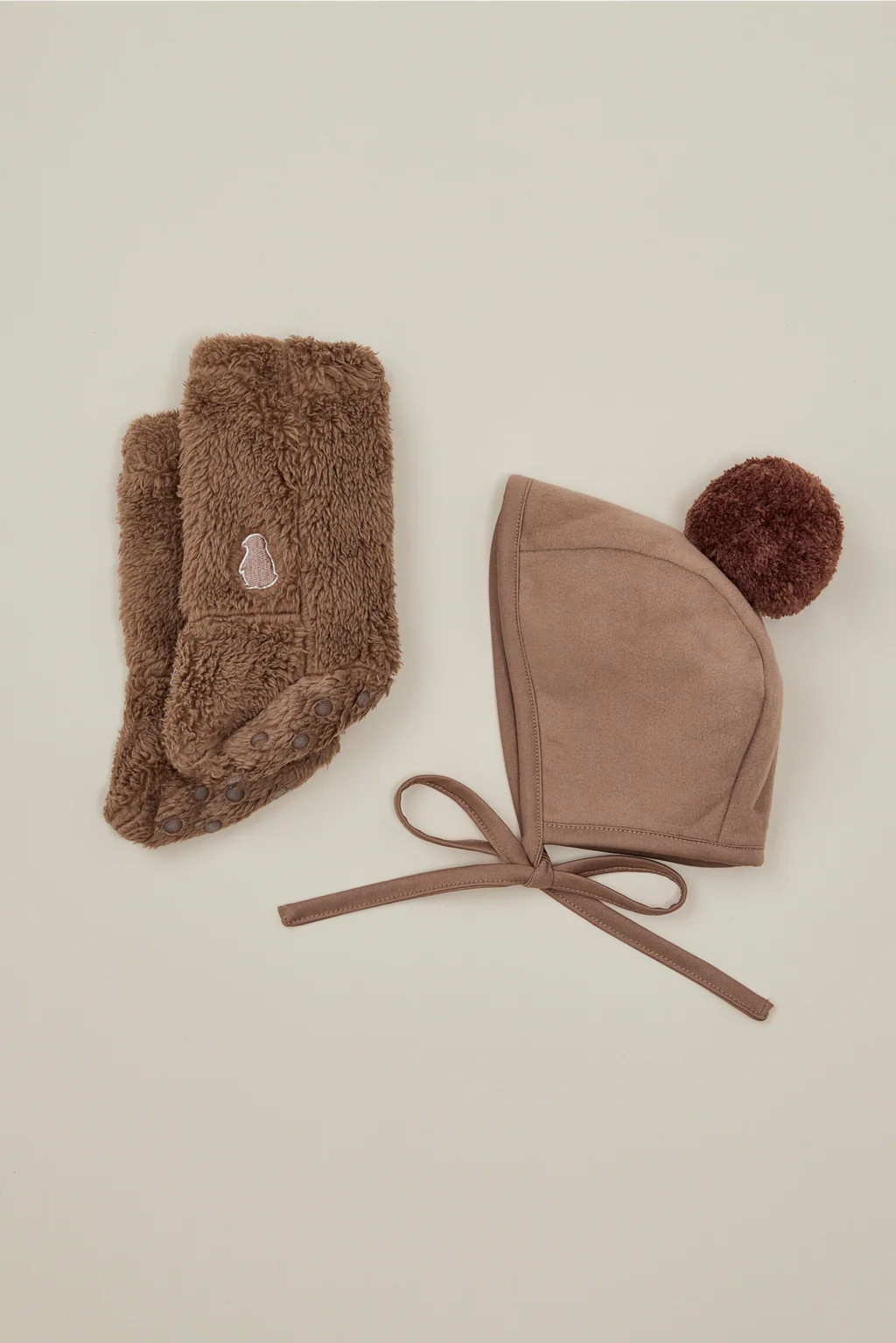 Winter Bonnet & Booties Set | Konny Baby
