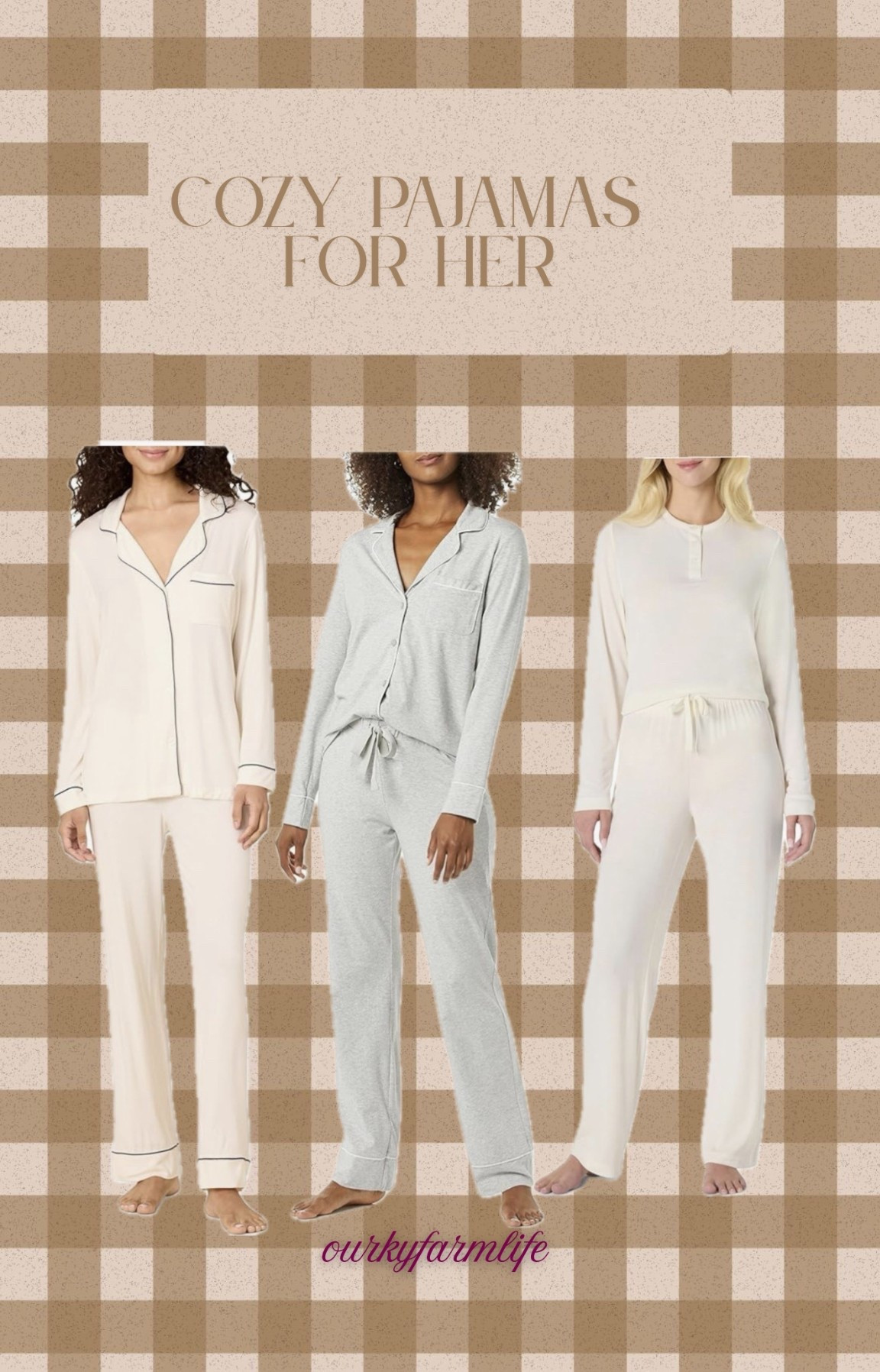 Cozy pajamas for her. 

#LTKFindsUnder50 #LTKGiftGuide #LTKHoliday