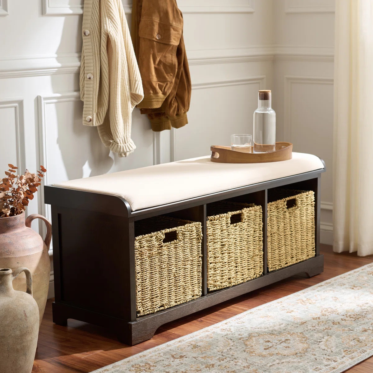 Painswick Cubby Storage Bench | Wayfair North America