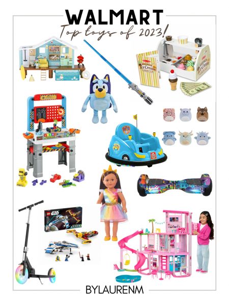 Top toys of 2023 on @walmart! #WalmartPartner gift guide for kids, toy gift ideas! 

#LTKGiftGuide #LTKHoliday #LTKkids