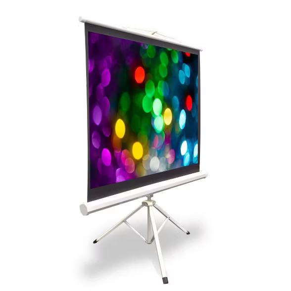 Pyle 50 Inch Fold Out Roll Up Video Projector Viewing Display Screen w/ Stand | Target