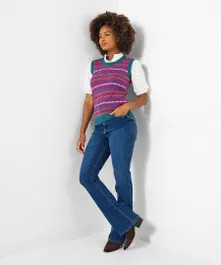Fabulous Fairisle Knitted Tank Top | Joe Browns