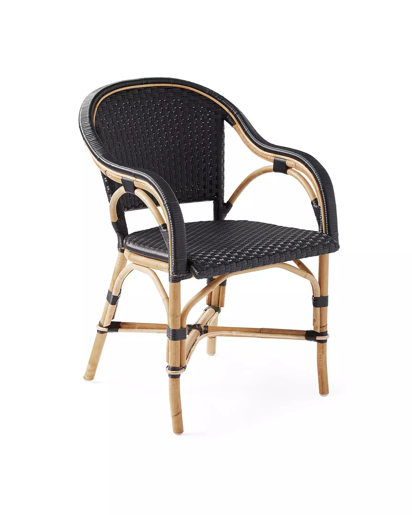 Riviera Rattan Dining Chair | Serena and Lily