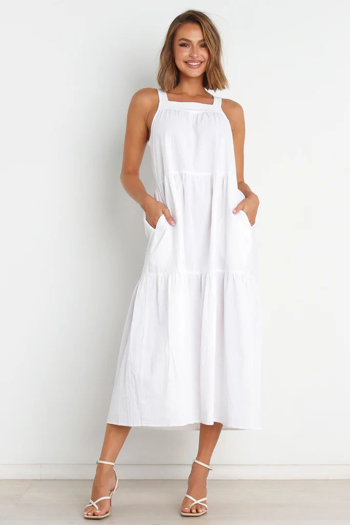 Zienna Dress - White | Petal & Pup (AU)