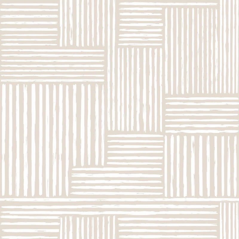 Peel & Stick Geometric Roll | Wayfair North America