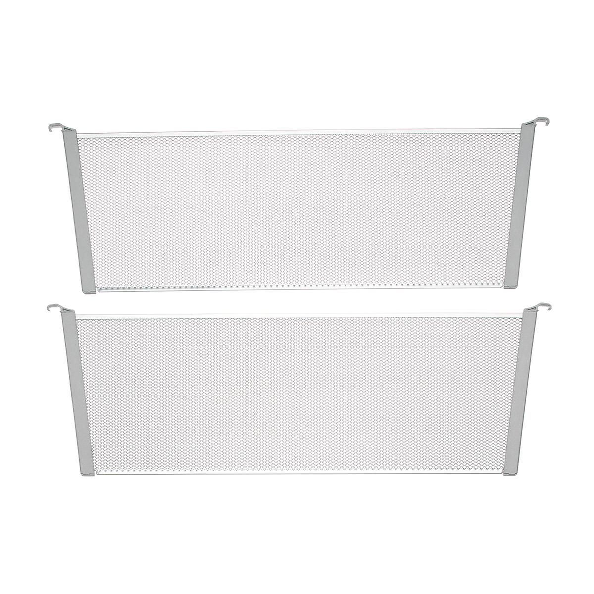 Elfa Platinum 20-3/4" Mesh Drawer Dividers | The Container Store