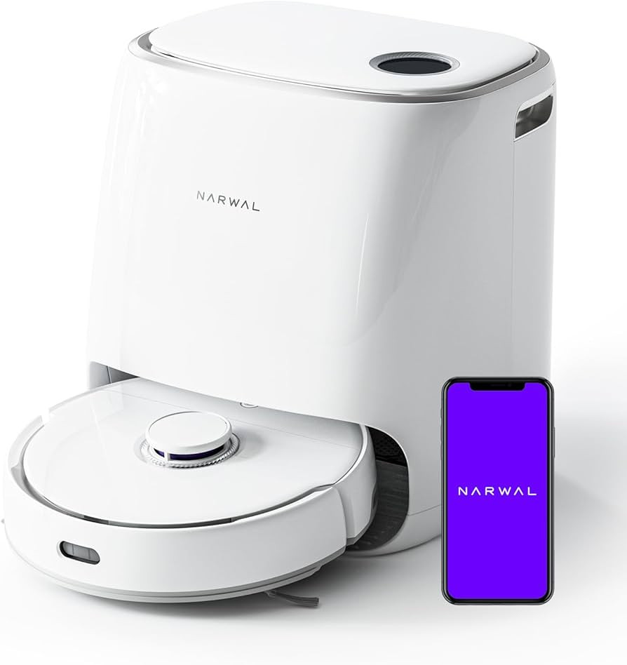 Narwal Freo Robot Vacuum and Mop Comb, Washing & Drying, Dirt Sense Ultra Clean, Auto Add Cleaner... | Amazon (US)