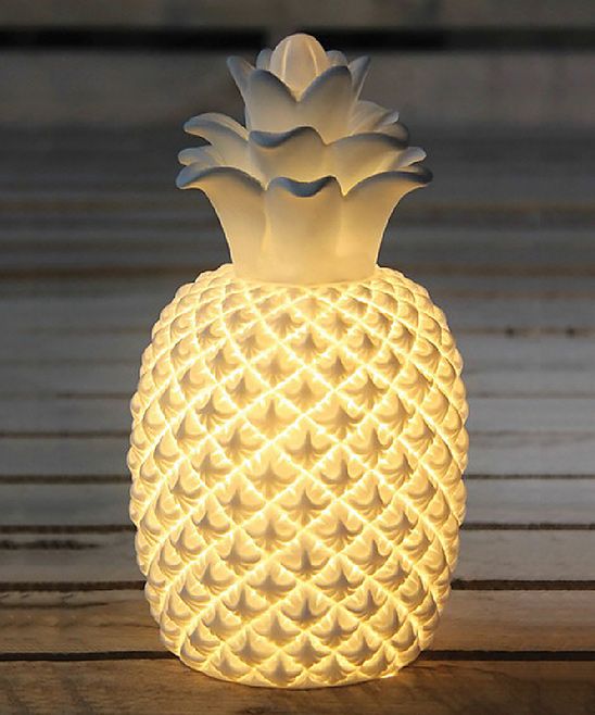 Streamline Indoor Table Lamps - Porcelain Pineapple Lamp | Zulily