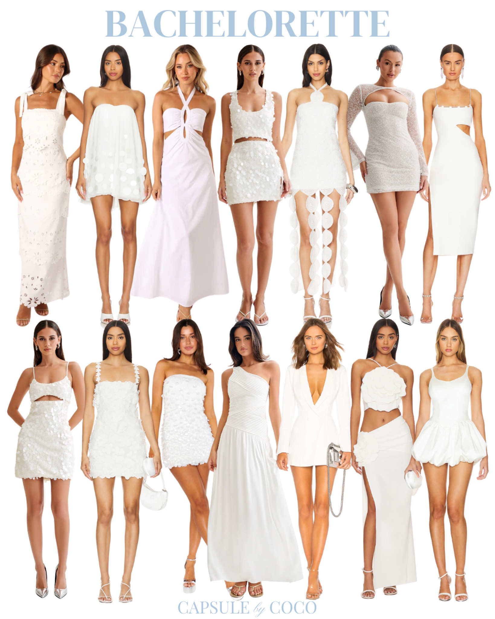 BACHELORETTE 💍

Bachelorette party, bachelorette party dress, bachelorette party dresses, bachelorette party inspo, bachelorette party inspiration, bridal wardrobe, white dress, white dresses, engagement pictures, formal white dress, formal white dresses, bride, bride to be, 2024 bride, 2024 brides, engagement look, engagement looks, wedding dress, wedding dresses, engagement party, bridesmaid luncheon, bridal shower, rehearsal dinner, reception, after party, CapsuleByCoCo

#LTKParties #LTKStyleTip #LTKWedding