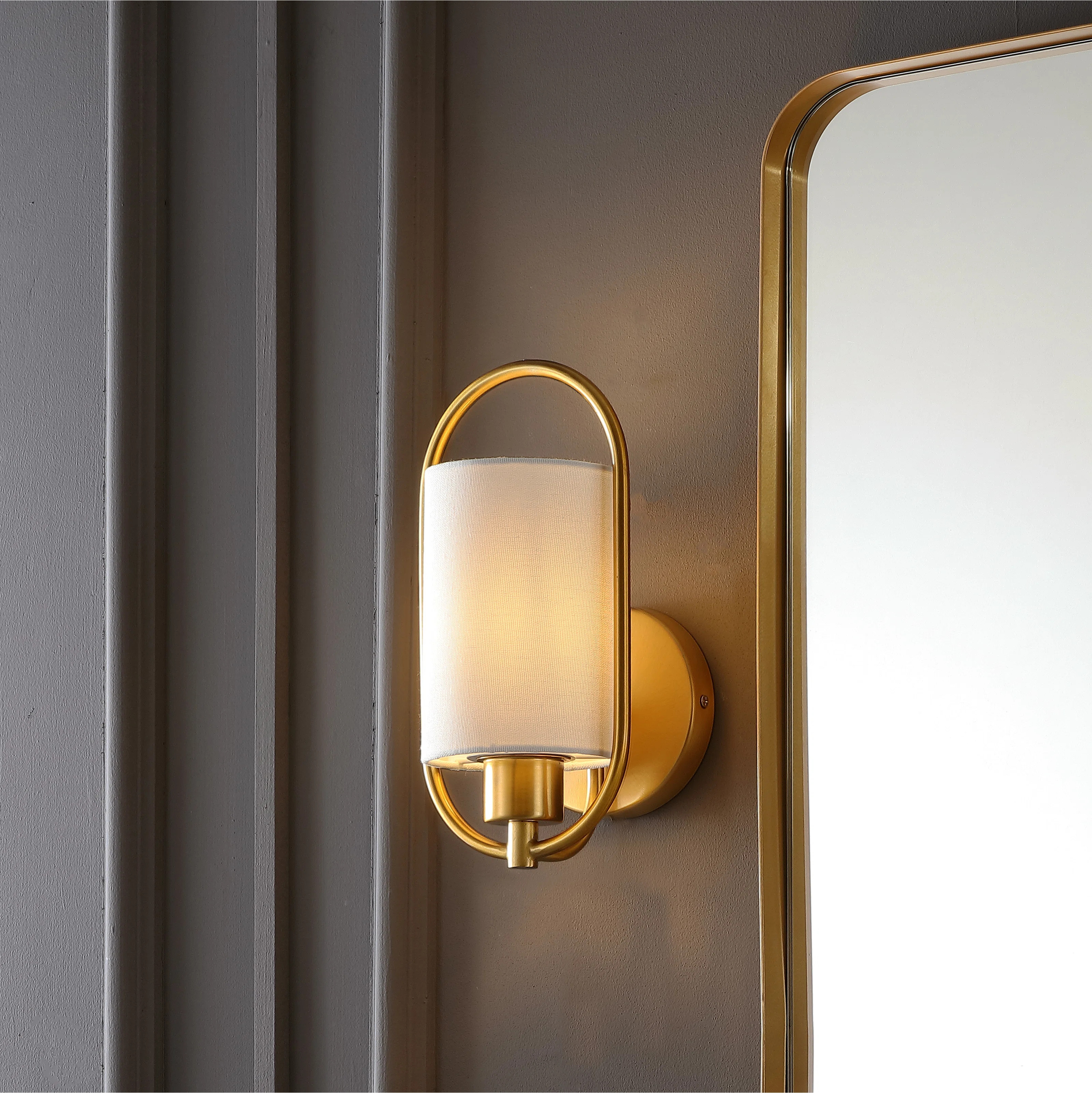 Tosia Iron Flush Mounted Sconce | Wayfair North America