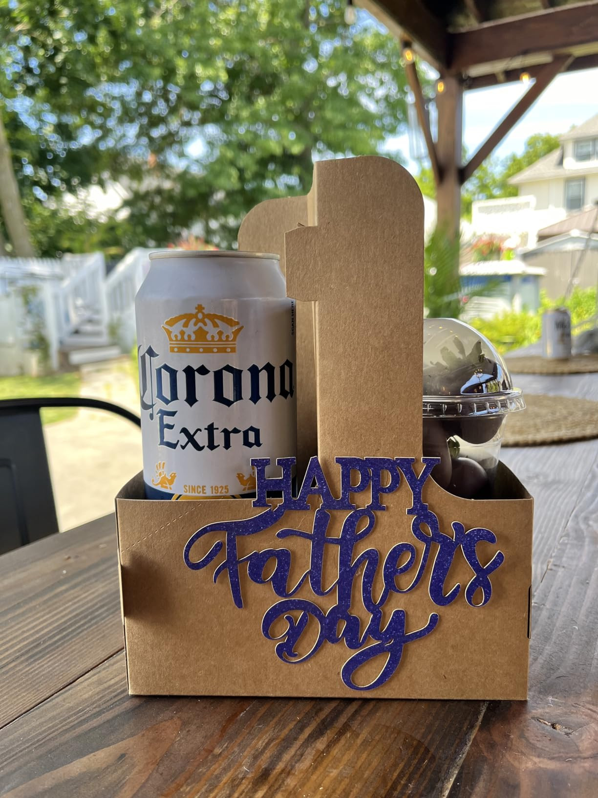 2-Cup Drink Carrier Handle, Kraft Paperboard Handled Drink Carriers 12-30 OZ to Go Coffee Cup Hol... | Amazon (US)