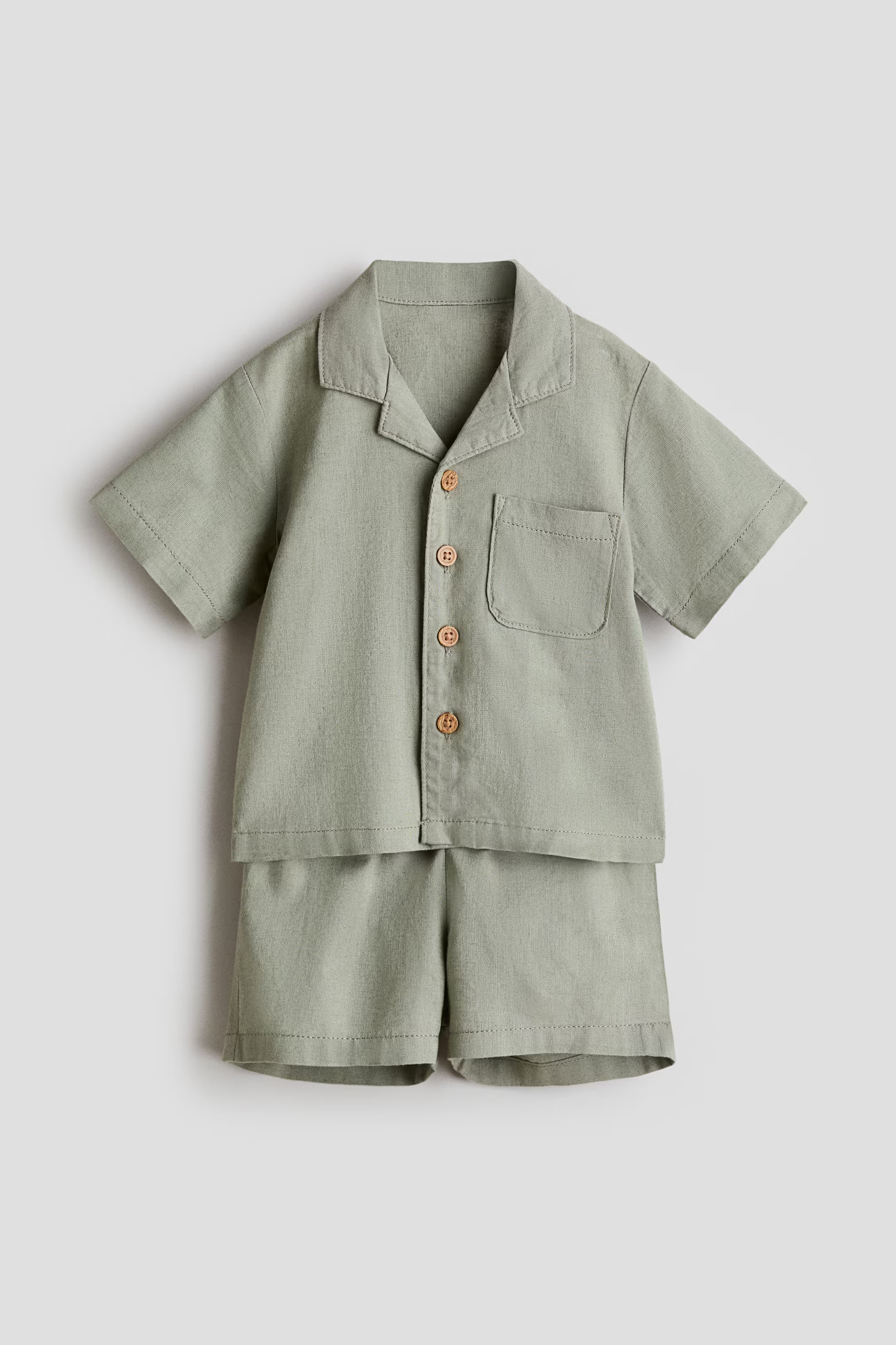 2-piece Linen-blend Set | H&M (US + CA)