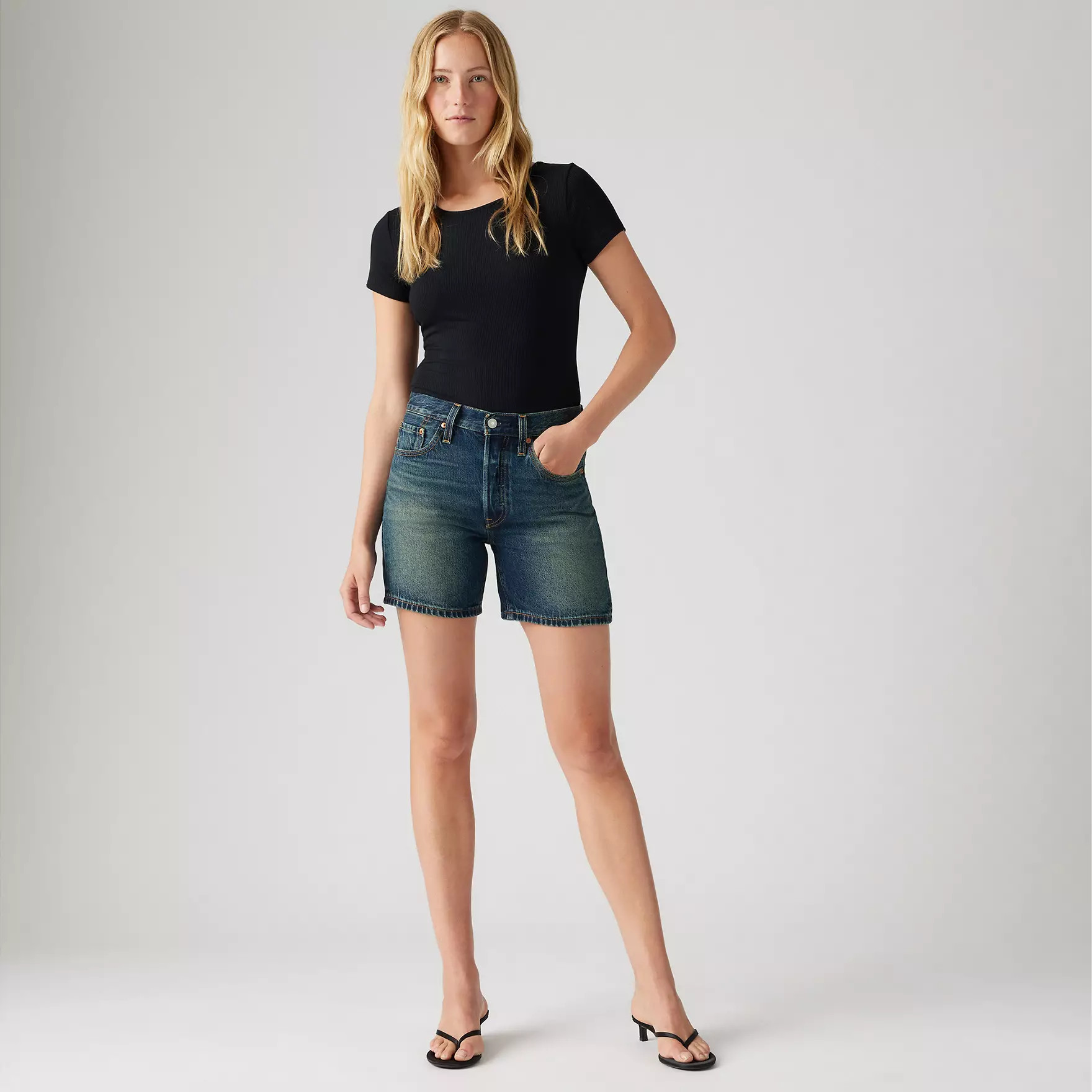 501® Original Fit Mid-thigh Lightweight Women's Shorts | Levi's US