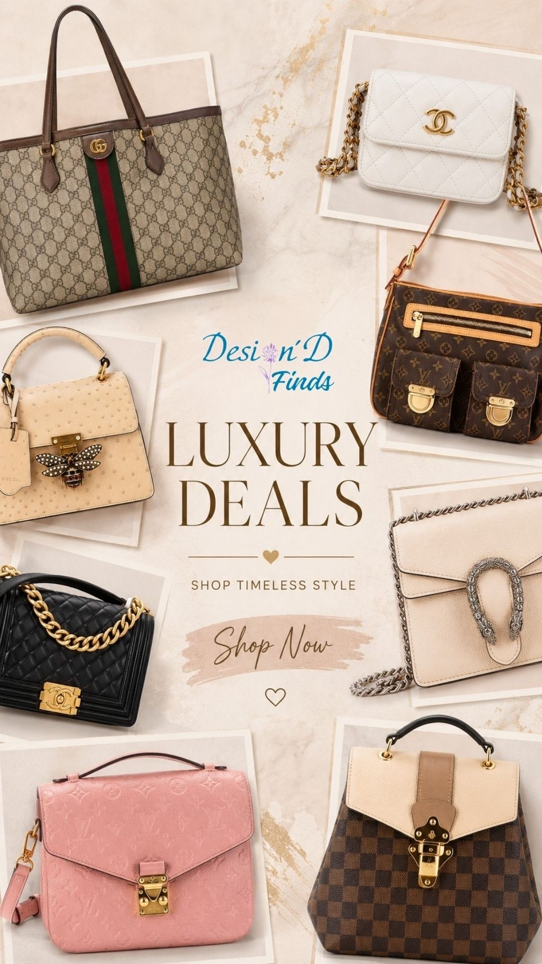 Amazon luxury finds that look designer without the designer price tag ✨🤍
From timeless handbags to elevated everyday accessories, these are the luxe deals currently living rent free in my cart ✨👜 

 #luxury #handbags #amazon #amazondeals #LTKSaleAlert #LTKmomlife #LTKWedding