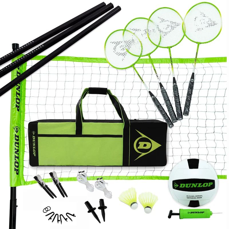 Badminton & Volleyball with Carrying Case | Wayfair North America