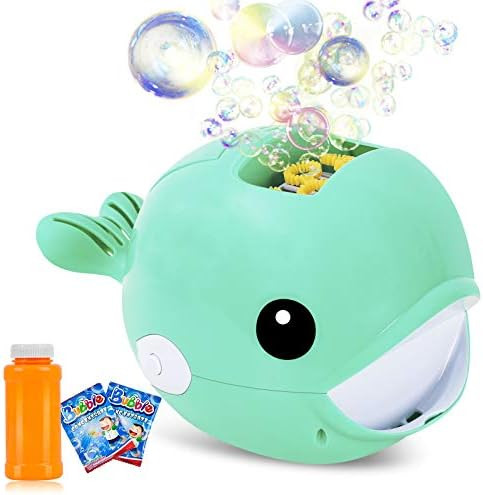 Auney Bubble Machine, Automatic Durable Bubble Blower for Kids, Portable Bubble Maker 2000+ Bubbl... | Amazon (US)