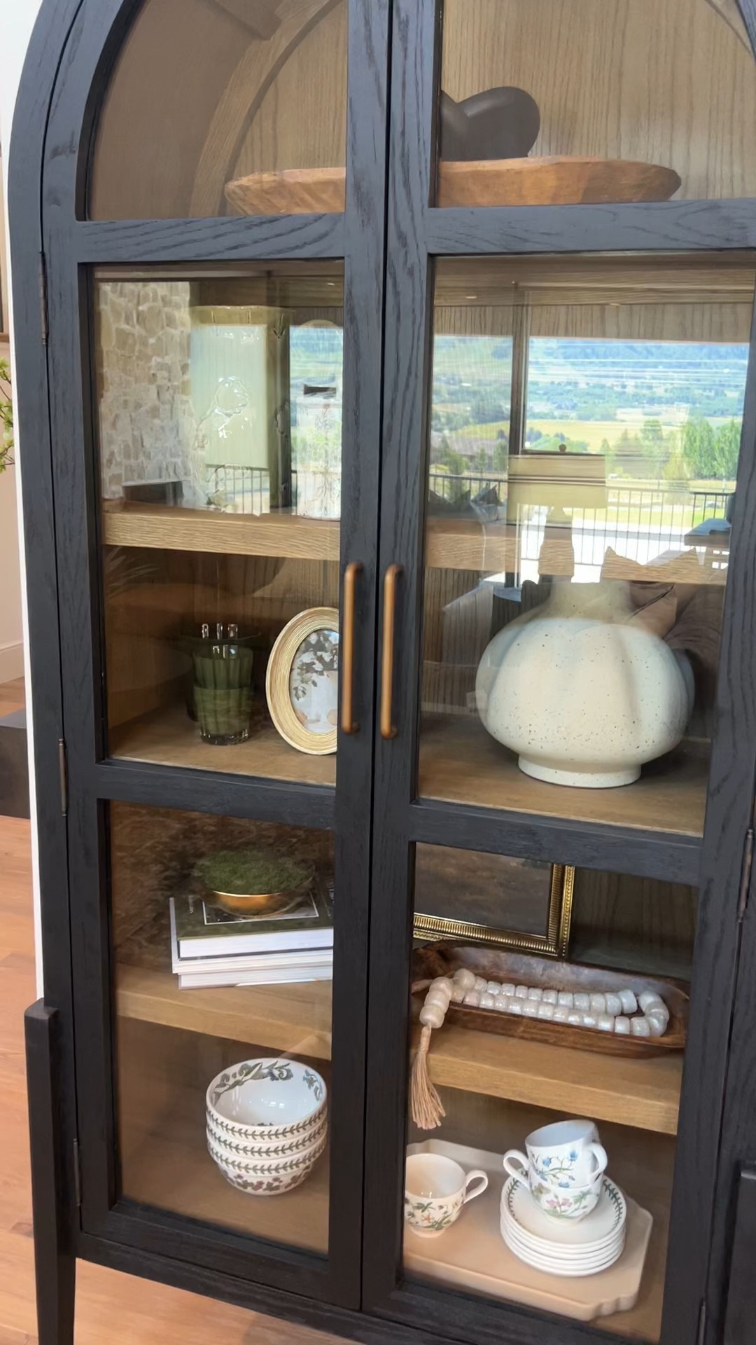These beautiful arched cabinets are a statement piece and can be styled so many ways. 

#LTKHome