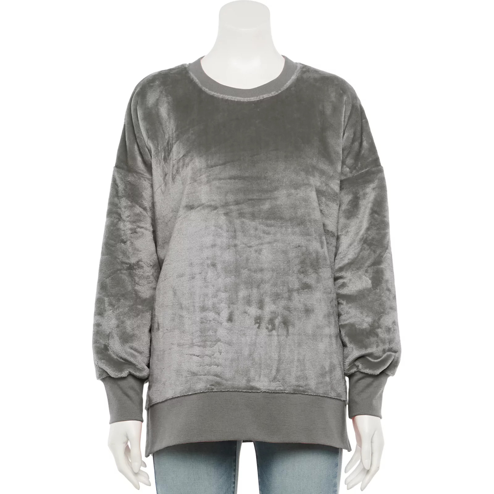 Juniors' SO Super Soft Oversized Sweater, Girl's, Size: Small, Grey | Kohl's