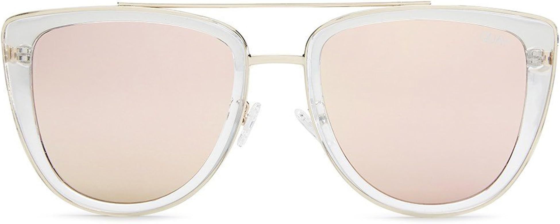 Quay Australia FRENCH KISS Women's Sunglasses Oversized Sunnies All Occasions | Amazon (US)