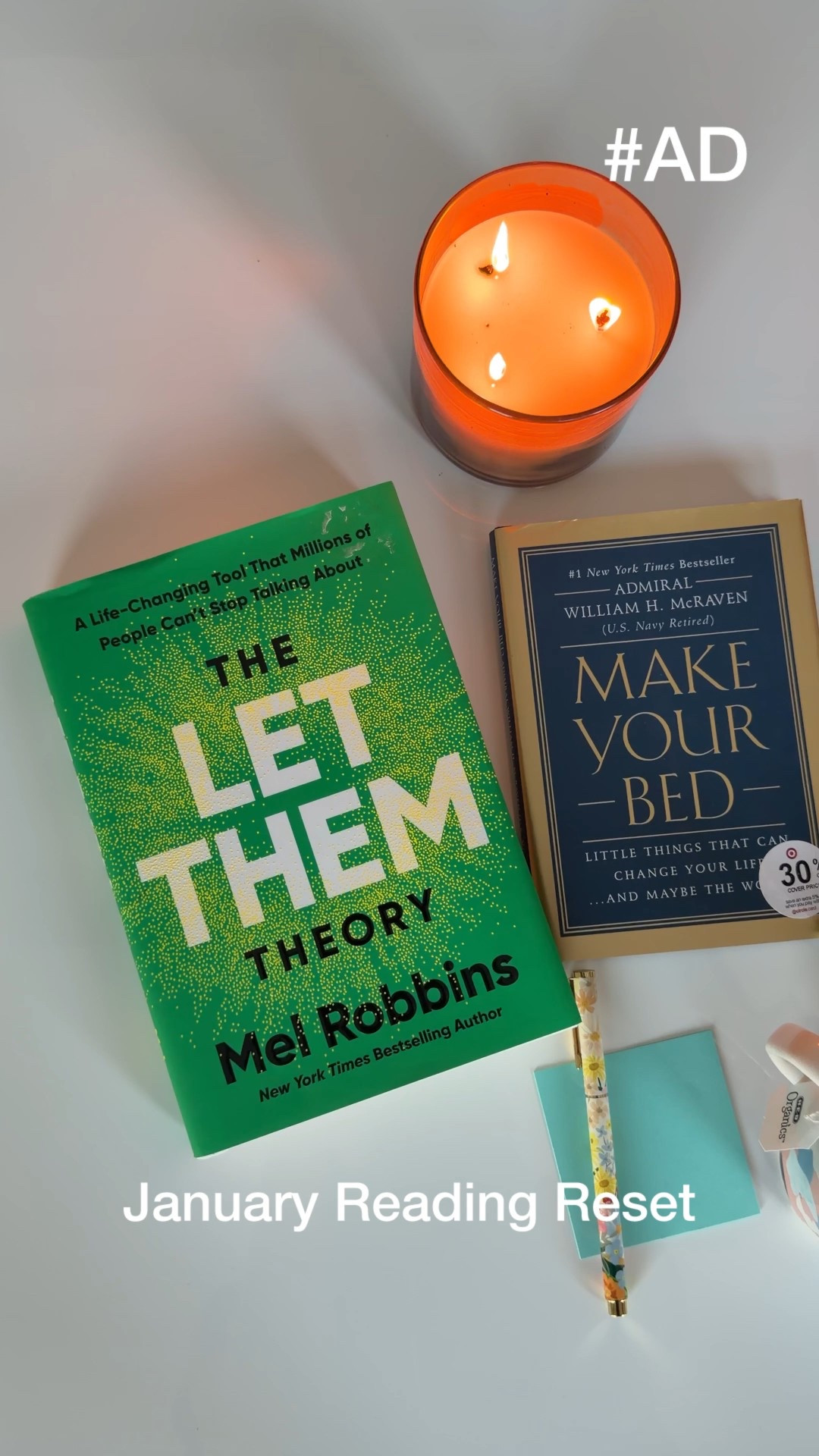 #AD A softer start to the new year begins with what you read. Linked my three @Target BookTok picks exclusively here for your January reset.
#TargetBooks #TargetPartners #Target
