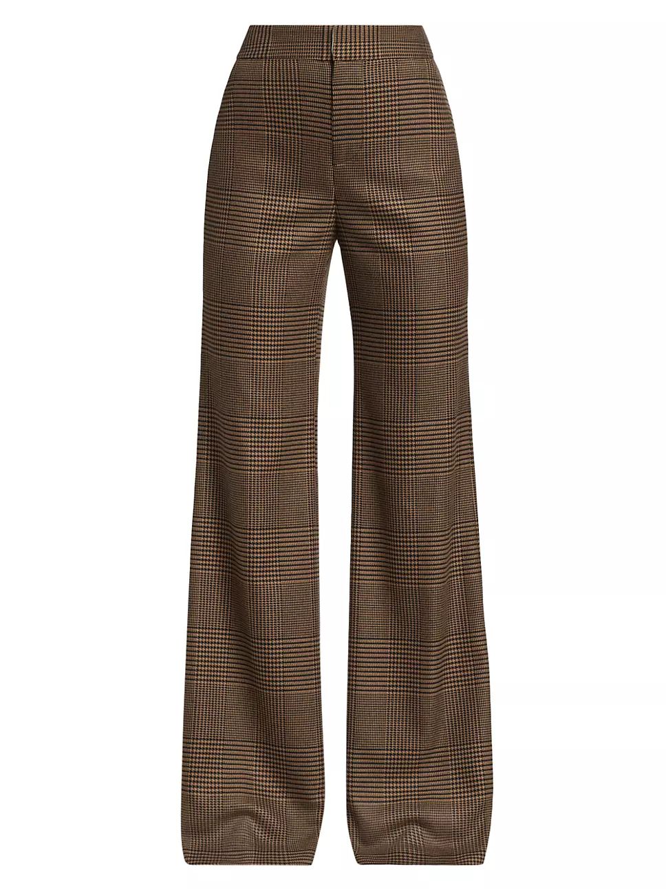 Deanna Plaid Boot-Cut Pants | Saks Fifth Avenue