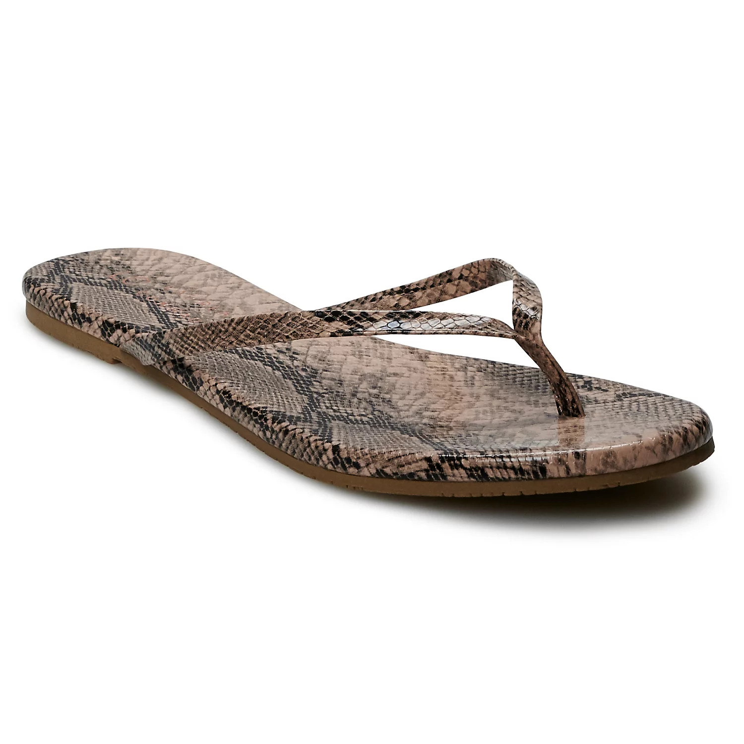 LC Lauren Conrad Honey Women's Thong Flip Flops | Kohl's