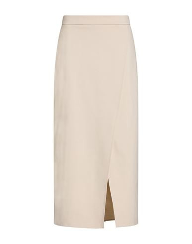 Meimeij Woman Midi skirt Beige Size 6 Viscose, Polyamide, Elastane | YOOX (US)