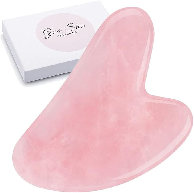 Gua Sha Facial Tool Guasha Stone Scraping Massage Natural Jade Stone Gua Sha Massager Tool For Fa... | Amazon (CA)