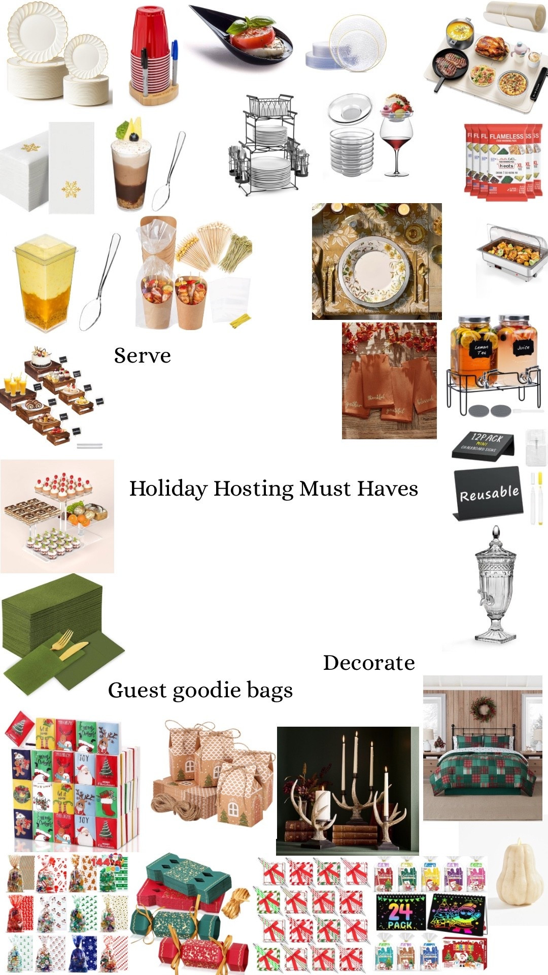 Hosting for the holidays? Make it easy and organized with these picks.

#LTKParties #LTKHome #LTKHoliday