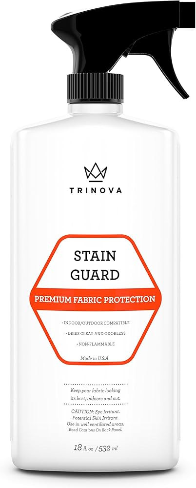 TriNova Non-Aerosol Stain Guard - Fabric Protection Spray for Upholstery, Carpet, Rugs and More t... | Amazon (US)