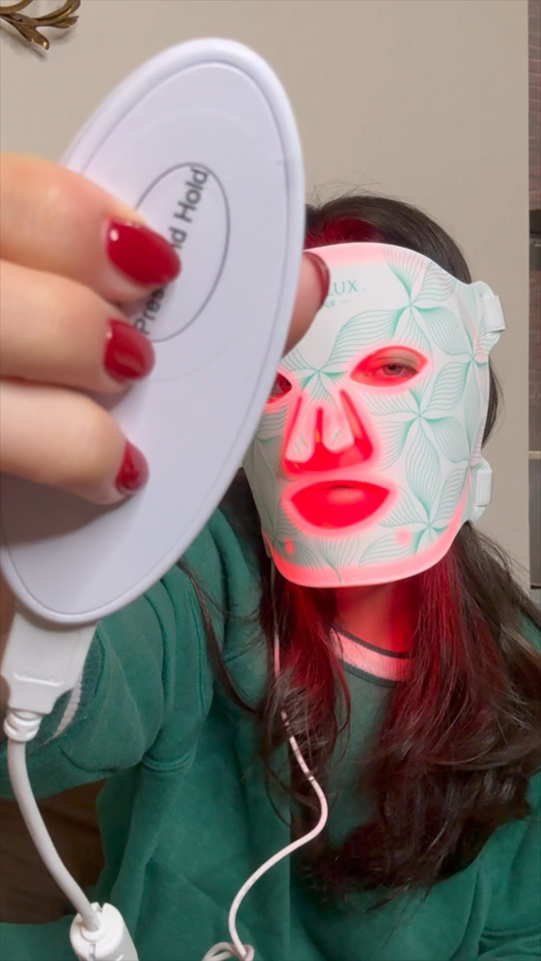My nighttime glow ritual ✨ Using the Omnilux red light therapy mask for brighter, smoother, healthier-looking skin. It helps with fine lines, breakouts + overall radiance — such a game-changer in my routine

#LTKCyberWeek #LTKBeauty #LTKGiftGuide