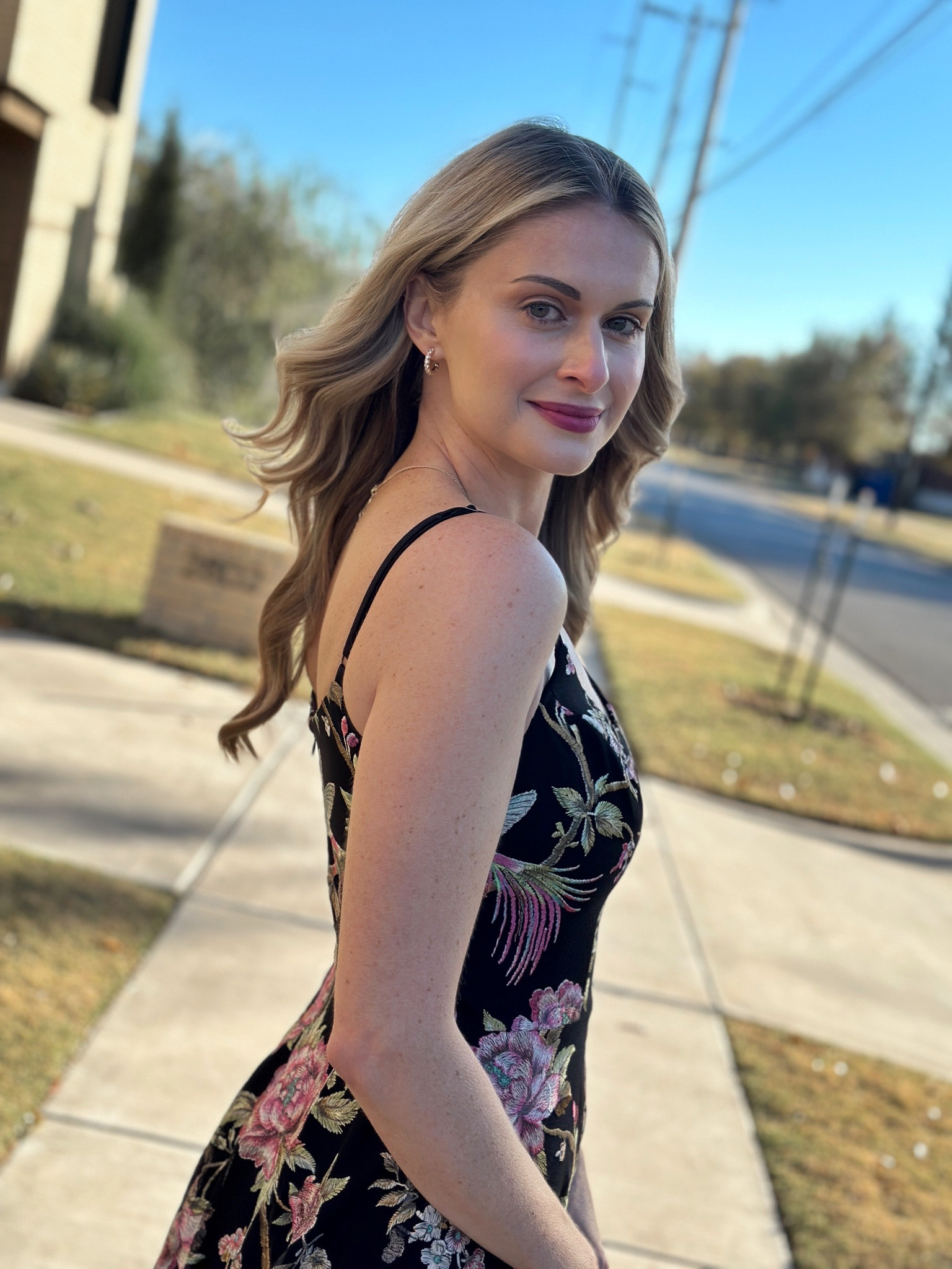 Goodbye 36: Grateful for the black, the white, the million shades of gray, and the colorful sparkles of glitter with high notes in between. 

Hello 37: Every week is fashion week and the world is your runway. ♐️🔥

Linked this look and more floral embroidered sequin dresses in my LTK bio for inspo for your holiday events so you can make the whole place shimmer! 💫
